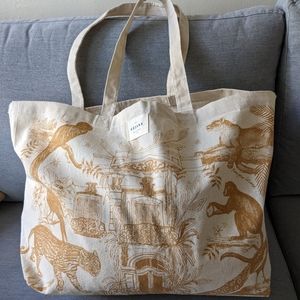 Sézane cotton tote bag